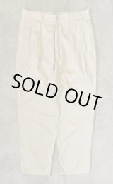 画像: 90'S RALPH LAUREN "ボックスロゴ" ツープリーツ チノパンツ ベージュ USA製 (VINTAGE)