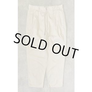 画像: 90'S RALPH LAUREN "ボックスロゴ" ツープリーツ チノパンツ ベージュ USA製 (VINTAGE)