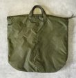 画像7: 80'S アメリカ軍 USAF フライヤーズ ヘルメットバッグ ROBINブラスジップ (VINTAGE)
