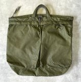 画像: 80'S アメリカ軍 USAF フライヤーズ ヘルメットバッグ ROBINブラスジップ (VINTAGE)