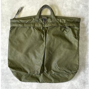 画像: 80'S アメリカ軍 USAF フライヤーズ ヘルメットバッグ ROBINブラスジップ (VINTAGE)