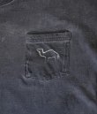 画像3: 90'S CAMEL 両面プリント ポケット付き 半袖 Tシャツ フェードブラック (VINTAGE)