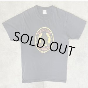 画像: 80'S BANANA REPUBLIC シングルステッチ 半袖 Tシャツ フェードブラック (VINTAGE)