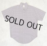画像: 80'S BROOKS BROTHERS "MAKERS" 6ボタン ポプリン 半袖 BDシャツ チェック柄 USA製 (VINTAGE)