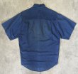 画像3: 90'S GAP 旧タグ リネン/コットン 半袖 BDシャツ インディゴ (VINTAGE)