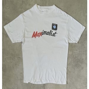 画像: 90'S ALTERA "MAXIMALIST" シングルステッチ 半袖 Tシャツ ホワイト USA製 (VINTAGE)