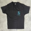 画像1: 80'S HOBNOB シングルステッチ 半袖 Tシャツ ブラック USA製 (VINTAGE)