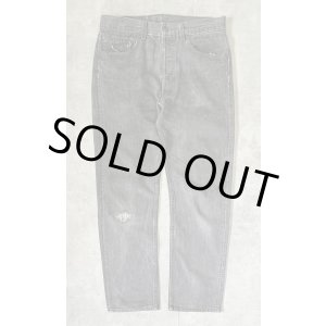 画像: 90'S LEVIS 501 デニム 先染めブラック W33L30 USA製 (VINTAGE)