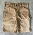 画像1: CARHARTT ダックショーツ ブラウン (USED)