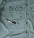 画像4: 60'S BIG MAC "PENN-PREST" 長袖 ワークシャツ ダークグリーン (VINTAGE)