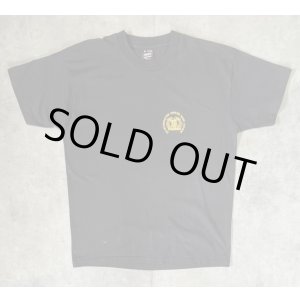 画像: 90'S アメリカ軍 QUARTERMASTER CORPS シングルステッチ 半袖 Tシャツ ブラック USA製 (VINTAGE)
