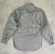 画像6: 50'S BIG SMITH コットン100% マチ付き 長袖 ワークシャツ グレー USA製 (DEADSTOCK)