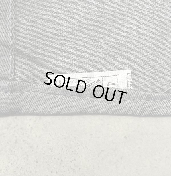 画像5: 50'S BIG SMITH コットン100% マチ付き 長袖 ワークシャツ グレー USA製 (DEADSTOCK)