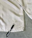 画像6: 60'S GAUCHO ORIGINAL 三角タグ レーヨン 長袖 オープンカラーシャツ ベージュ (VINTAGE)