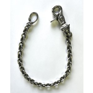 画像: VIN'S "TIGER WALLETCHAIN" AZUKI ANTIQUE SILVER (NEW)