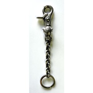 画像: VIN'S "NASKAN KEYHOLDER LONG" AZUKI ANTIQUE SILVER (NEW)