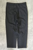 画像3: RALPH LAUREN ツープリーツ トロピカルウール スラックス チャコール (VINTAGE)