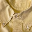画像4: 70'S BROOKS BROTHERS "MAKERS" 6ボタン オックスフォード 長袖 BDシャツ イエロー USA製 (VINTAGE)