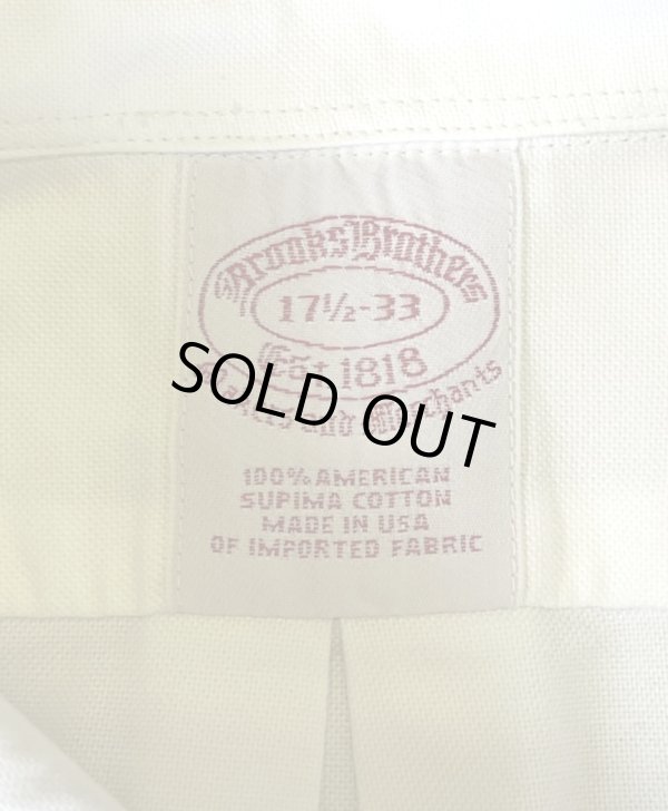 画像2: 90'S BROOKS BROTHERS オックスフォード 長袖 BDシャツ ホワイト USA製 (VINTAGE)
