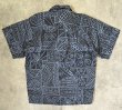画像3: 00'S PATAGONIA オープンカラー 半袖 ACシャツ バーククロス総柄 (VINTAGE)