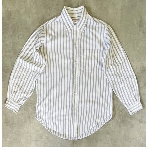 画像: 70'S BROOKS BROTHERS "MAKERS" 6ボタン オックスフォード 長袖 BDシャツ ストライプ USA製 (VINTAGE)