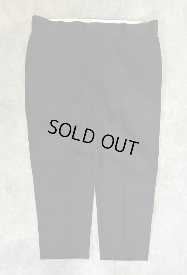 画像3: 80'S DICKIES 874 チビタグ ワークパンツ ブラック W42L30 USA製 (VINTAGE)