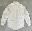 画像3: 90'S LANDS' END オックスフォード 長袖 BDシャツ 生成り USA製 (VINTAGE)