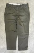 画像3: 80'S DICKIES 874 チビタグ ワークパンツ オリーブ W40L29 USA製 (VINTAGE)