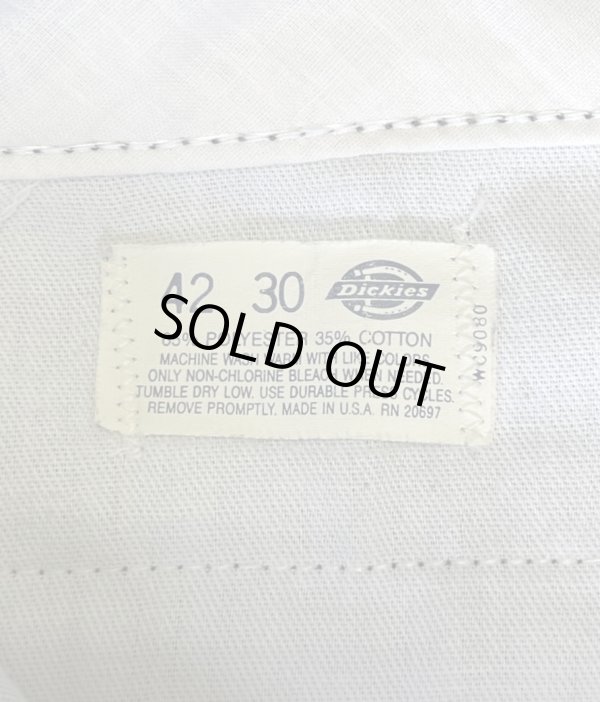 画像4: 80'S DICKIES 874 チビタグ ワークパンツ ブラック W42L30 USA製 (VINTAGE)
