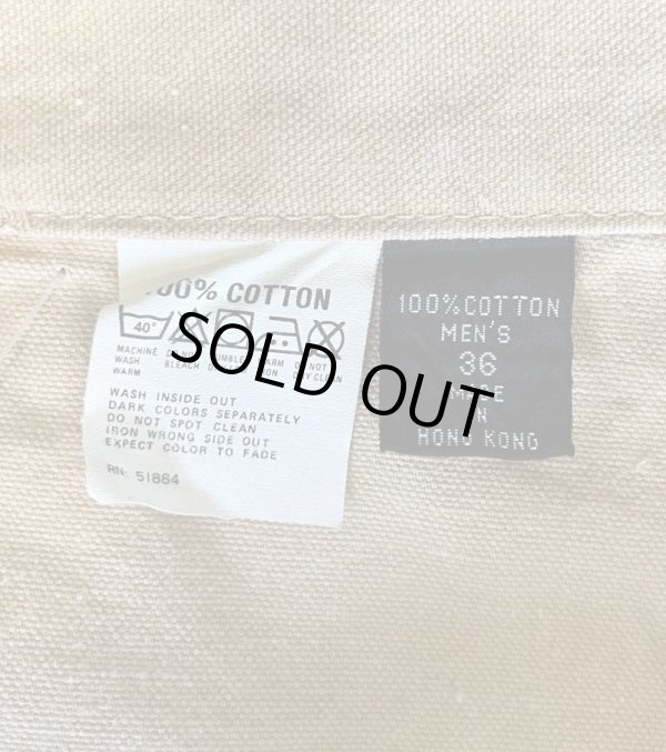 画像2: 80'S PATAGONIA "STAND UP PANTS" 旧タグ キャンバスパンツ ライトブラウン 香港製 (DEADSTOCK)