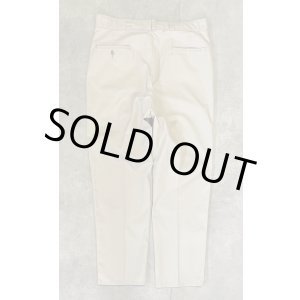 画像: 80'S DICKIES 874 チビタグ ポプリン ワークパンツ ベージュ W36L32 USA製 (VINTAGE)