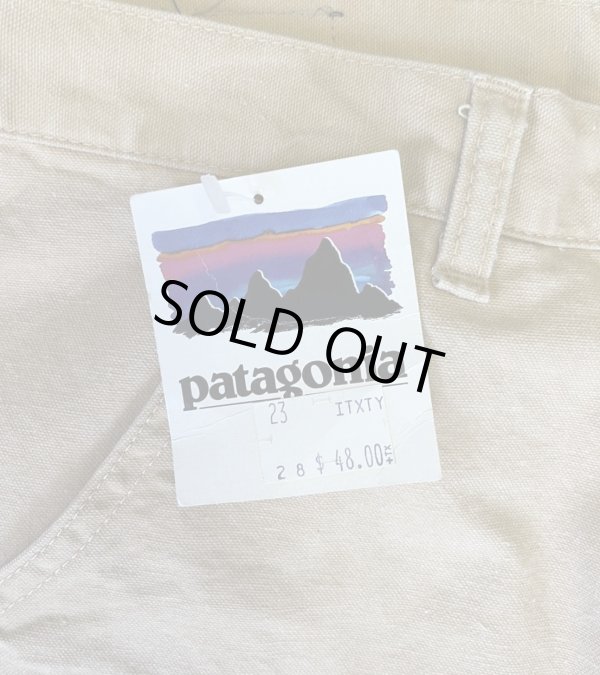 画像3: 80'S PATAGONIA "STAND UP PANTS" 旧タグ キャンバスパンツ ライトブラウン 香港製 (DEADSTOCK)