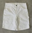 画像1: DICKIES ペインターショーツ ホワイト (USED)