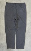 画像4: 80'S FORTUNE トップスナップボタン コックパンツ 後染めブラック チェック柄 TALONジップ USA製 (VINTAGE)