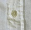 画像3: 90'S RALPH LAUREN 片側フラップ付きポケット 猫目ボタン ワークシャツ ホワイト (VINTAGE)