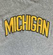 画像3: 90'S SAND-KNIT "MICHIGAN" 半袖 Tシャツ ヘザーグレー (VINTAGE)