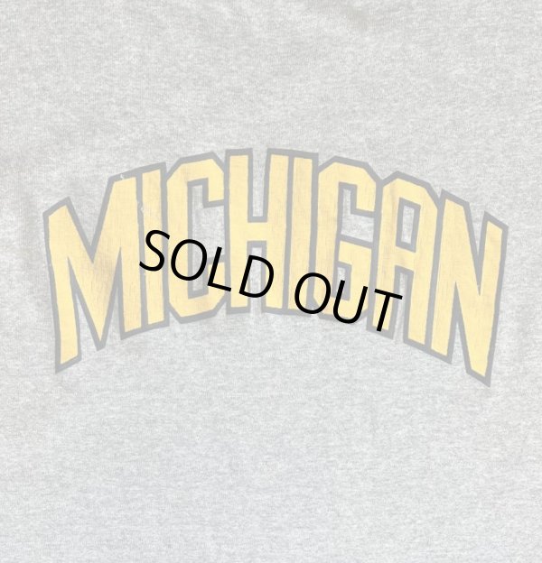 画像3: 90'S SAND-KNIT "MICHIGAN" 半袖 Tシャツ ヘザーグレー (VINTAGE)