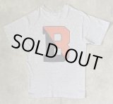 画像: 90'S THE COTTON EXCHANGE "BUCKNELL" シングルステッチ 両面プリント 半袖 Tシャツ ヘザーグレー USA製 (VINTAGE)