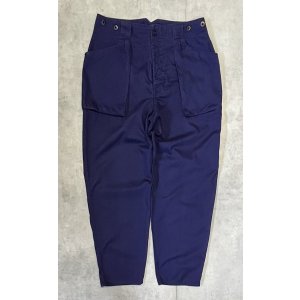 画像: 90'S UNIONBAY メタルボタン ワークパンツ インクブルー (VINTAGE)