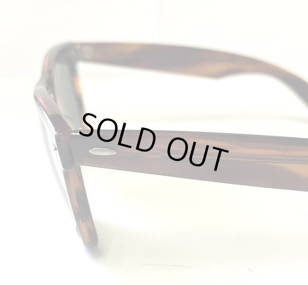 画像3: 80'S B&L ボシュロム製 RAY-BAN "WAYFARER" サングラス べっ甲ブラウン USA製 (VINTAGE)