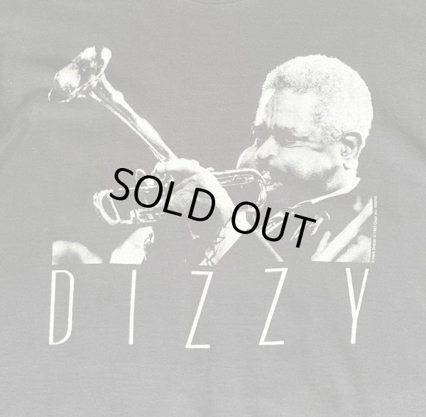 画像3: 90'S DIZZY GILLESPIE "GEAR INC" シングルステッチ 半袖 Tシャツ ブラック USA製 (VINTAGE)