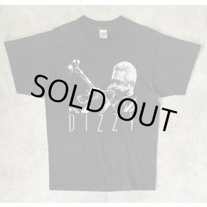 画像: 90'S DIZZY GILLESPIE "GEAR INC" シングルステッチ 半袖 Tシャツ ブラック USA製 (VINTAGE)