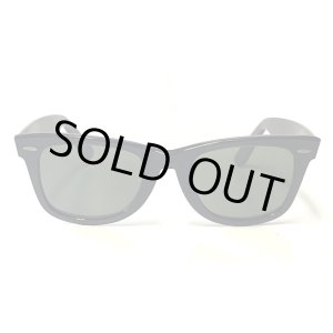 画像: 80'S B&L ボシュロム製 RAY-BAN "WAYFARER" サングラス ブラック USA製 (VINTAGE)