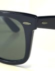 画像4: 80'S B&L ボシュロム製 RAY-BAN "WAYFARER" サングラス ブラック USA製 (VINTAGE)