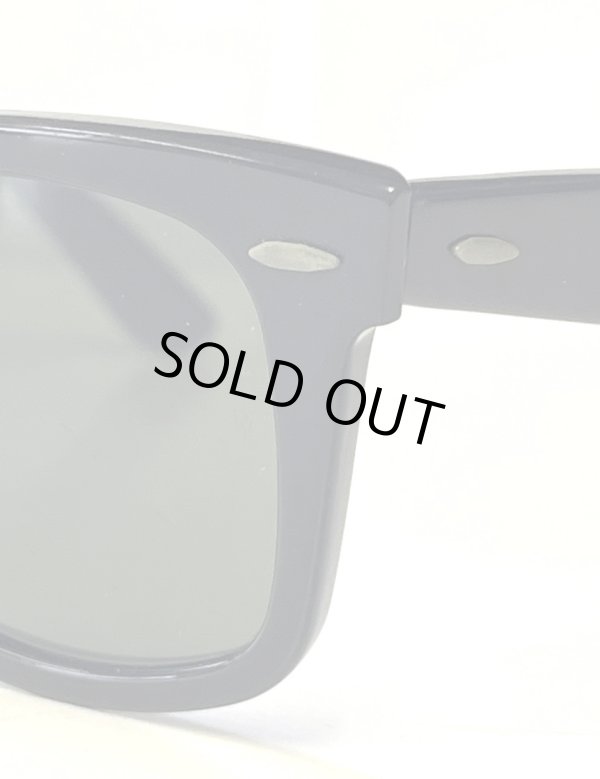 画像4: 80'S B&L ボシュロム製 RAY-BAN "WAYFARER" サングラス ブラック USA製 (VINTAGE)