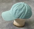 画像3: 90'S RALPH LAUREN ロゴ刺繍 ベースボールキャップ ライトグリーン USA製 (VINTAGE)
