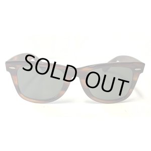 画像: 80'S B&L ボシュロム製 RAY-BAN "WAYFARER" サングラス べっ甲ブラウン USA製 (VINTAGE)