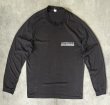 画像1: 90'S IMPERIALS シングルステッチ 両面プリント 長袖 Tシャツ ブラック (VINTAGE)