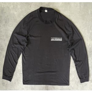 画像: 90'S IMPERIALS シングルステッチ 両面プリント 長袖 Tシャツ ブラック (VINTAGE)