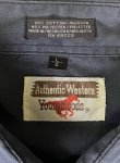 画像2: YOUNGBLOODS ウエスタンブーツ刺繍入り 半袖 ウエスタンシャツ ブラック (VINTAGE)